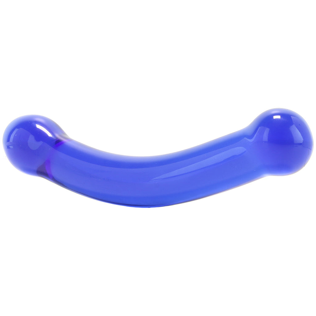 gläs 6 Inch Curved G-Spot Glass Dildo Dildo Sex Toys > Pyrex Glass Dildos - Tophatter Daily Deals