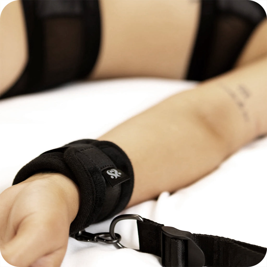 Sei Mio The Bed-Spreader Under Mattress Restraint Set - Tophatter's Adult Sex Toys Online Bondage and Fetish > Restraints - Tophatter Daily Deals