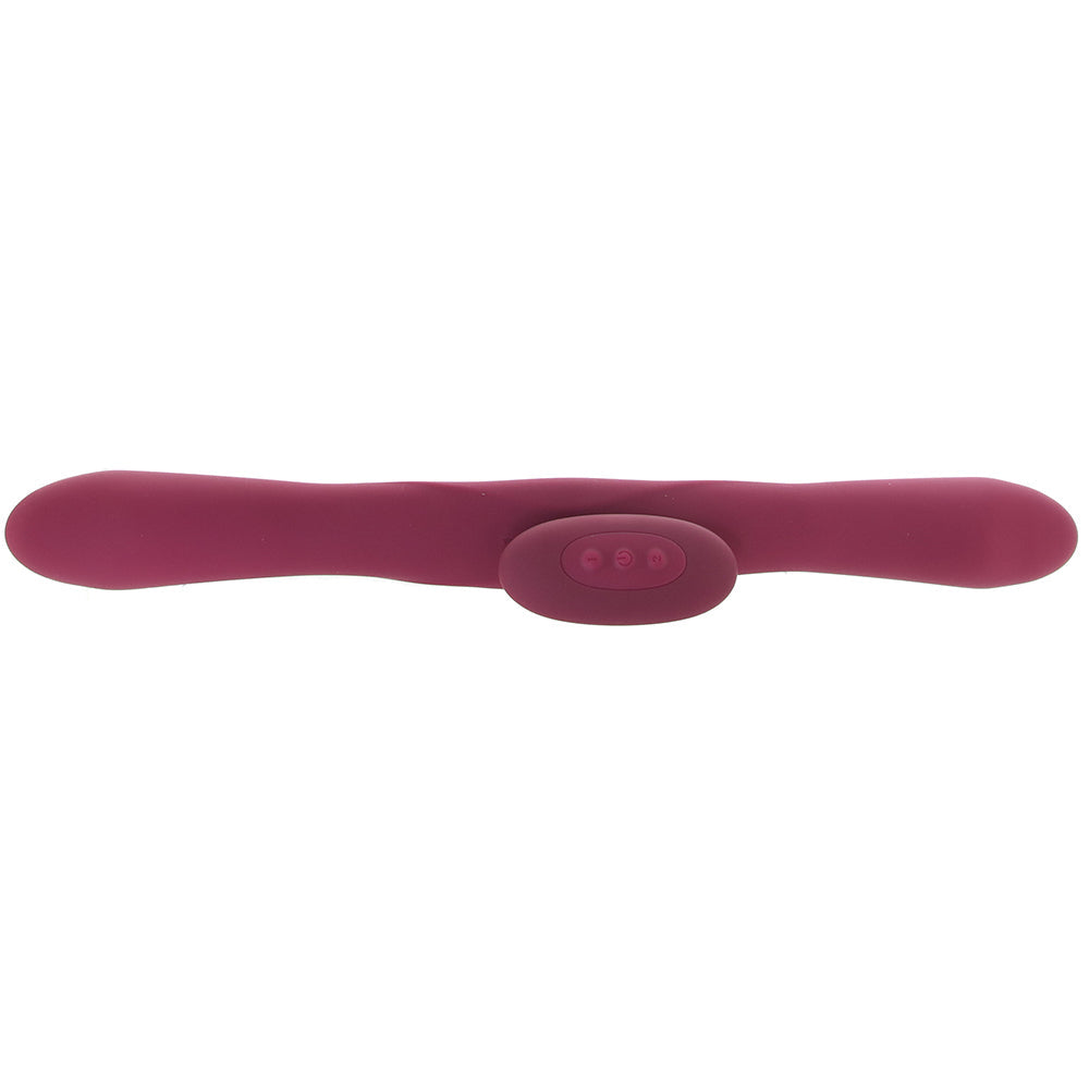 Tryst Duet Double Ended Vibe in Berry Vibrators > G-Spot Vibrators - Tophatter Daily Deals