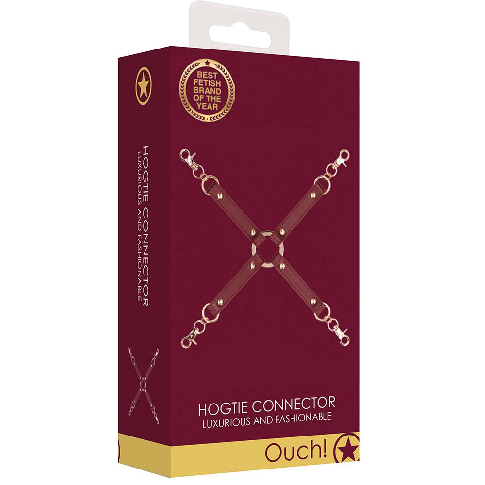 Ouch! Halo Hogtie Connector in Burgundy Bondage and Fetish > Restraints - Tophatter Daily Deals