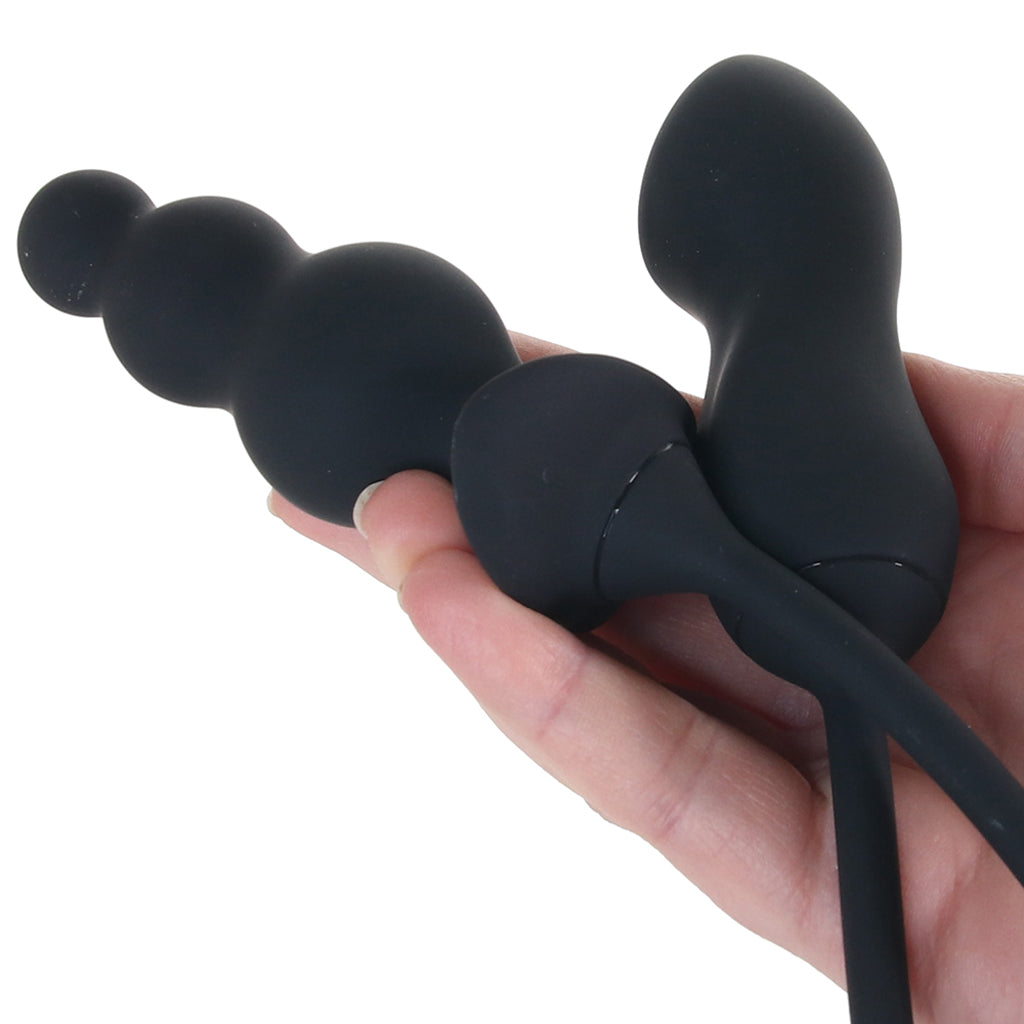 Gender X Double My Pleasure Egg and Plug Vibe Vibrators > Bullet and Egg Vibrators - Tophatter Daily Deals