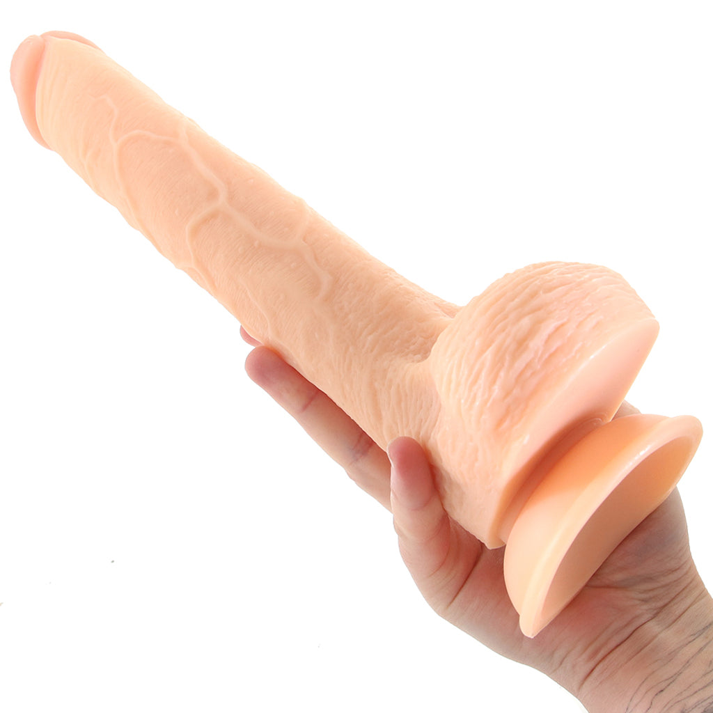 Hero 11 Inch Straight Harness Compatible Dildo Dildo Sex Toys > Realistic Dildos - Tophatter Daily Deals
