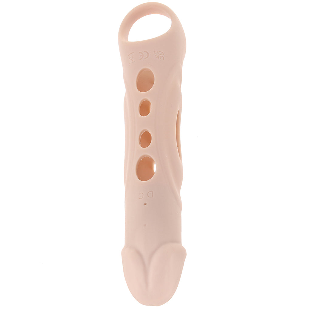 Zero Tolerance Big Boy Vibrating Extender in Light - Tophatter's Vibrator Deals Online Male Enhancement > Extenders and Sleeves - Tophatter Daily Deals
