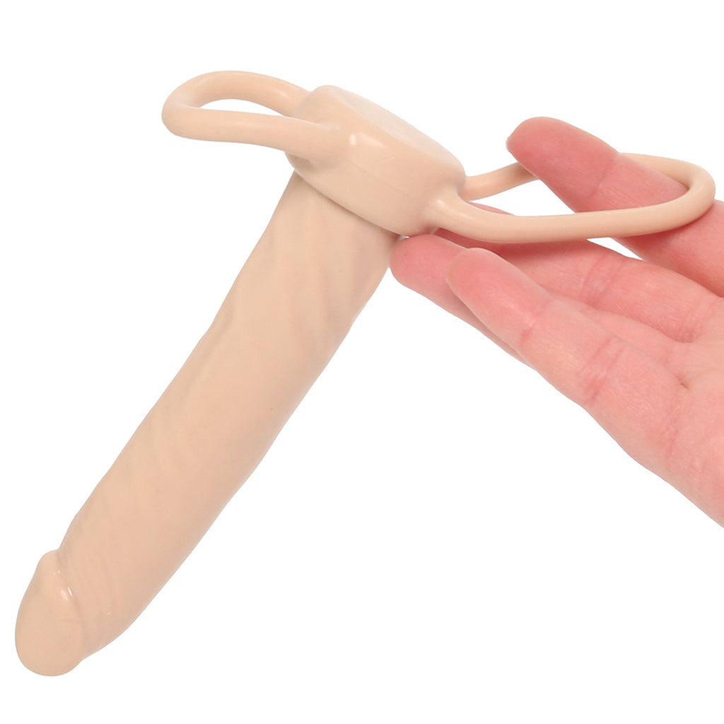 Accommodator Dual Penetrator in Ivory Dildo Sex Toys > Anal Dildos - Tophatter Daily Deals