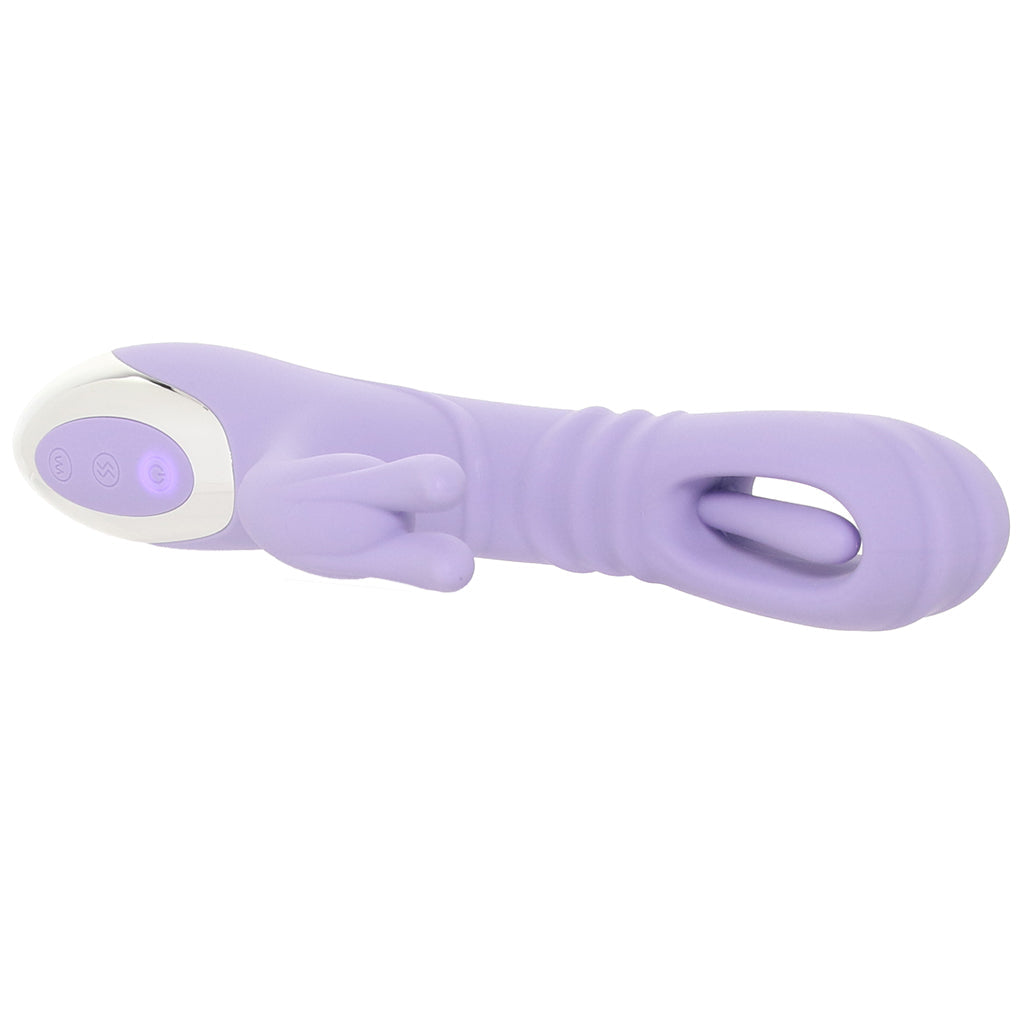 Playboy Tap Me In Thrusting Rabbit Vibe Vibrators > Rabbit Vibrators - Tophatter Daily Deals