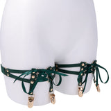 Sex & Mischief Indica Lace Up Garters Bondage and Fetish > Tools & Accessories - Tophatter Daily Deals
