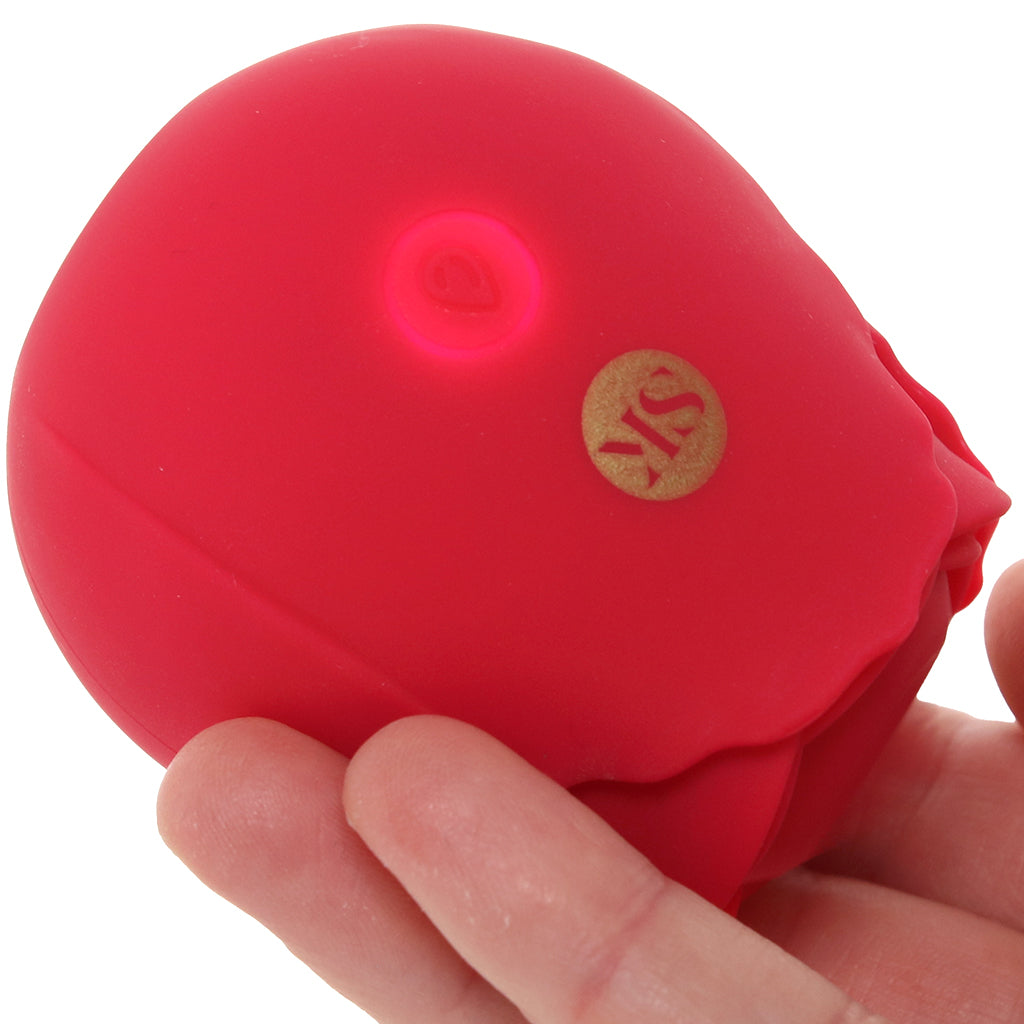 Secret Kisses Rosegasm So Thorny Tapping Vibe Vibrators > Clitoral Stimulators - Tophatter Daily Deals