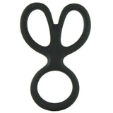 Silicone Ball Spreader in Black Bondage and Fetish > Cock and Ball Devices - Tophatter Daily Deals