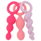 Satisfyer Plugs Silicone 3 Piece Set in Multi-Coloured Anal Sex Toys > Butt Plugs - Tophatter Daily Deals