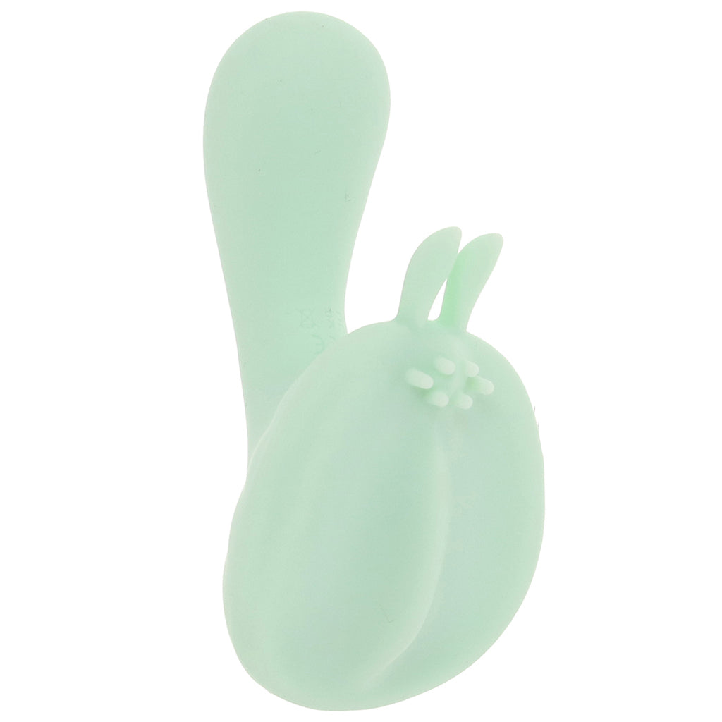 Averi Dual Stimulator Vibe in Green - Tophatter's Adult Sex Toys Online Vibrators > Clitoral Stimulators - Tophatter Daily Deals