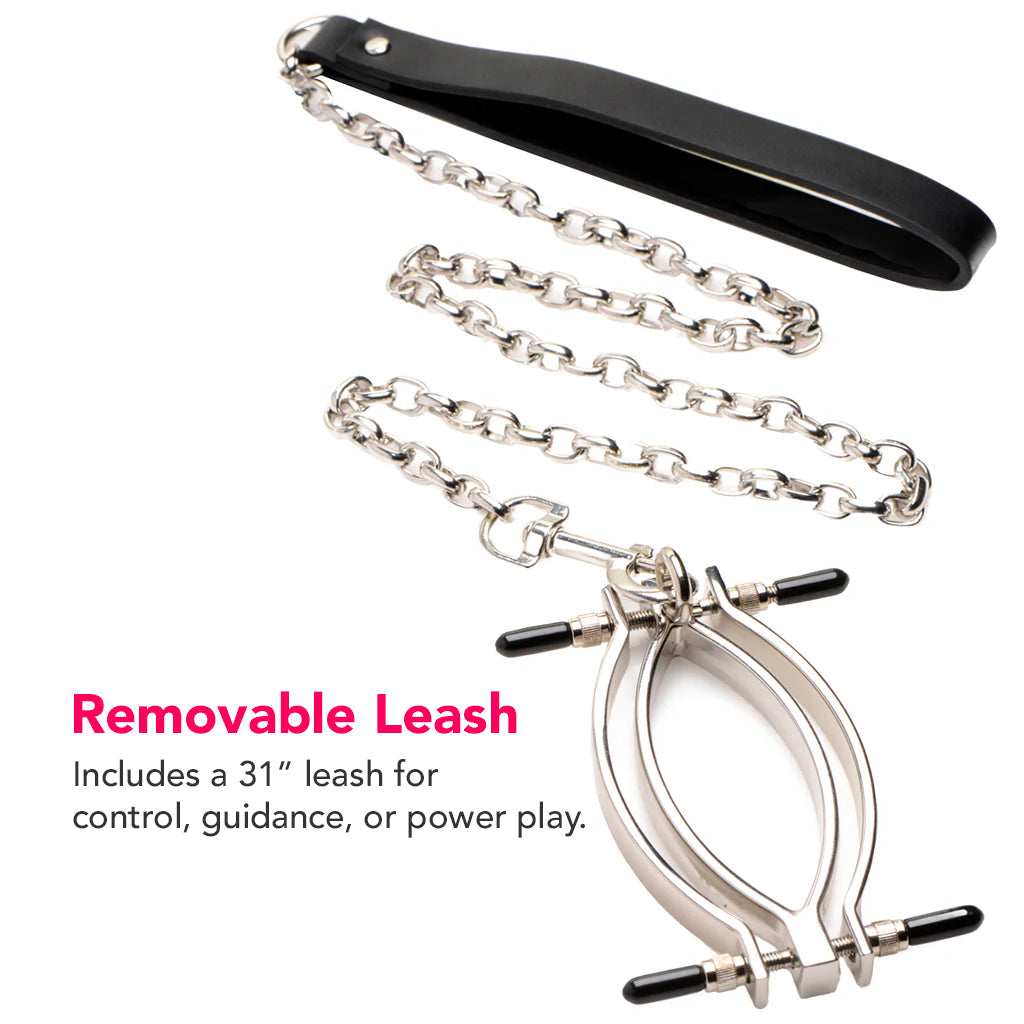 Master Series Pussy Tugger Pussy Clamp and Leash Bondage and Fetish > Restraints - Tophatter Daily Deals
