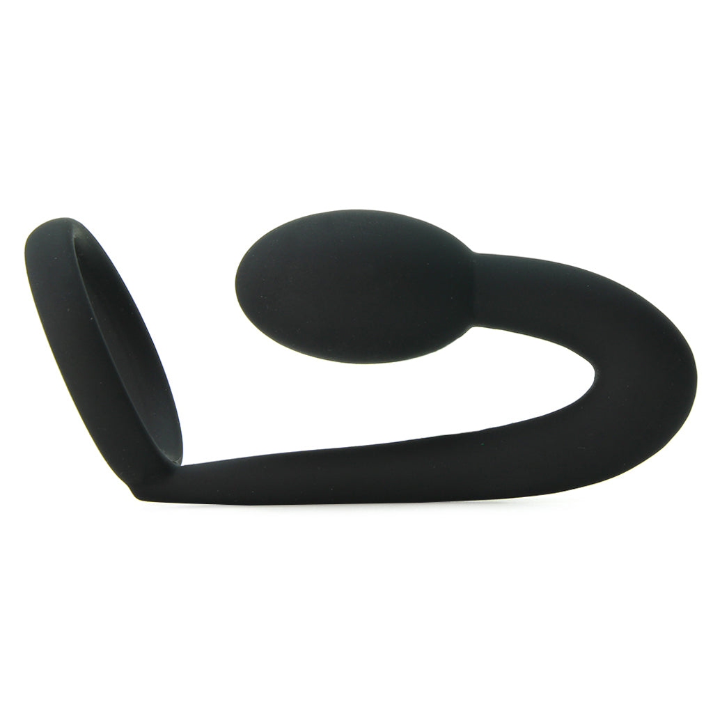 Prostatic Play Explorer Silicone Cock Ring & Prostate Plug Anal Sex Toys > Prostate Massagers - Tophatter Daily Deals