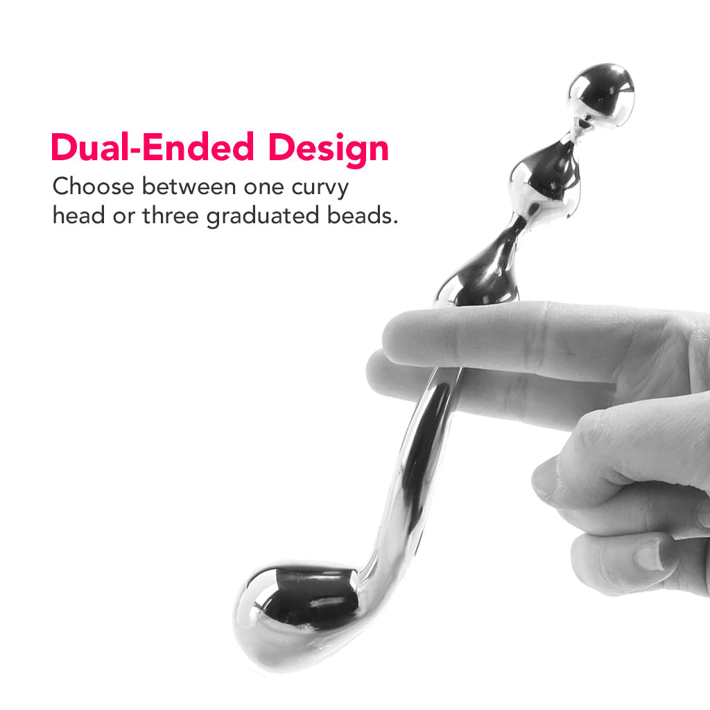Stainless Steel Prostate Probe Anal Sex Toys > Prostate Massagers - Tophatter Daily Deals
