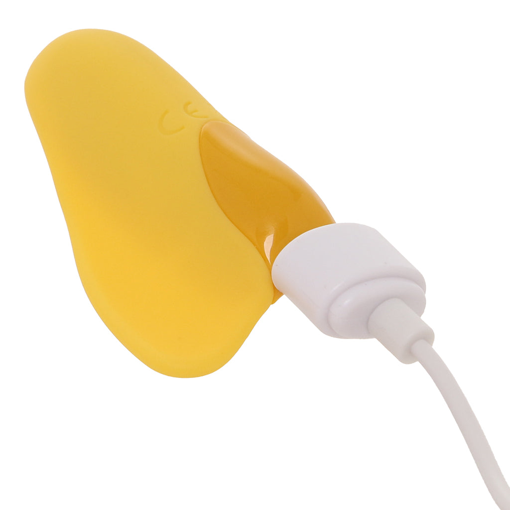 Satisfyer High Fly Finger Vibe in Yellow Vibrators > Clitoral Stimulators - Tophatter Daily Deals