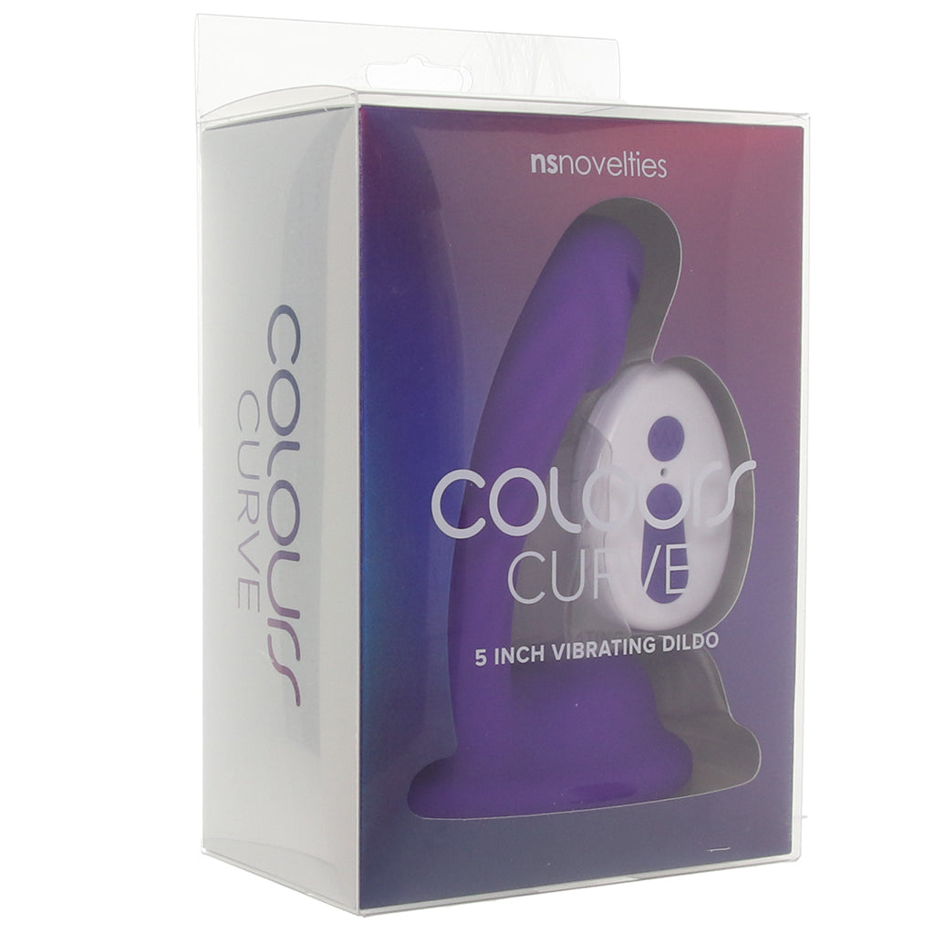 Colours Curve 5 Inch Vibe in Purple Vibrators > G-Spot Vibrators - Tophatter Daily Deals