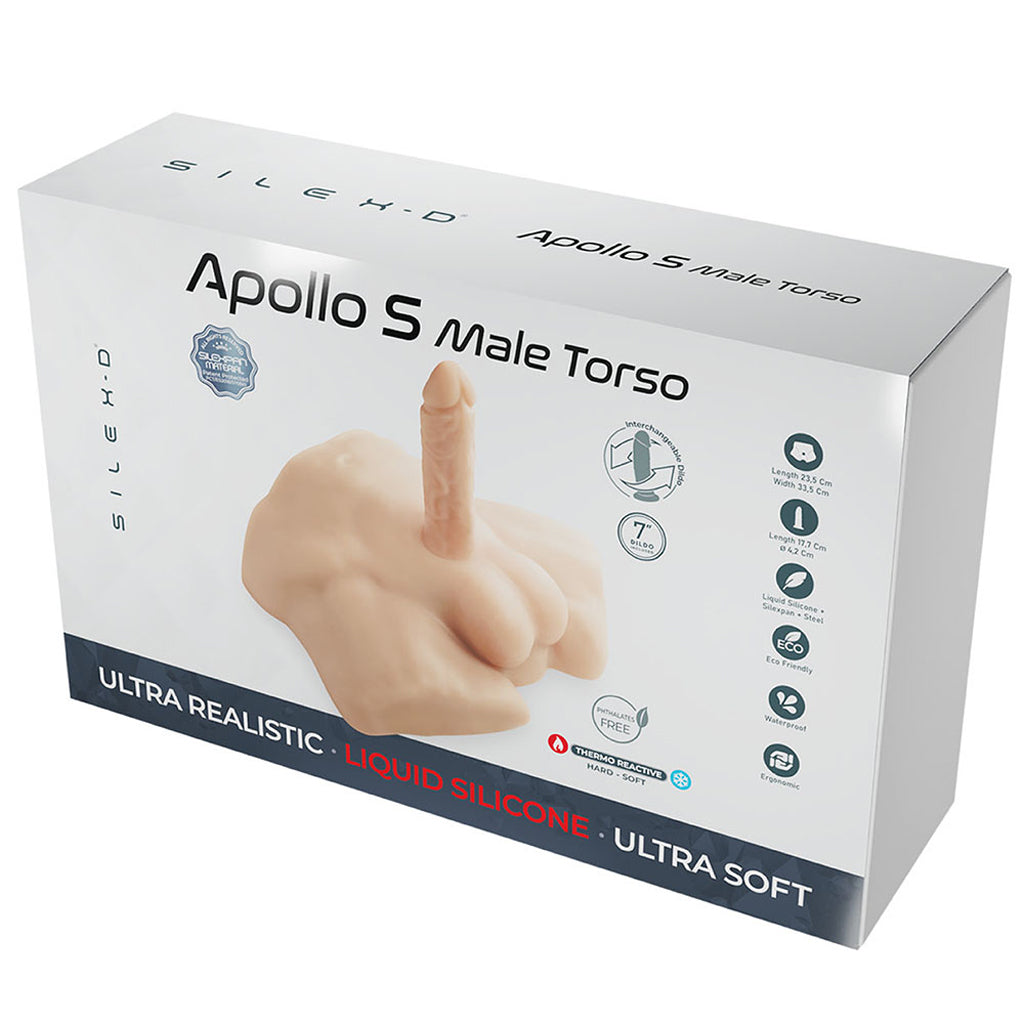 SILEX-D Apollo S Torso with 7 Inch Model 2 Dildo - Wholesale Prices (Limited Deals)