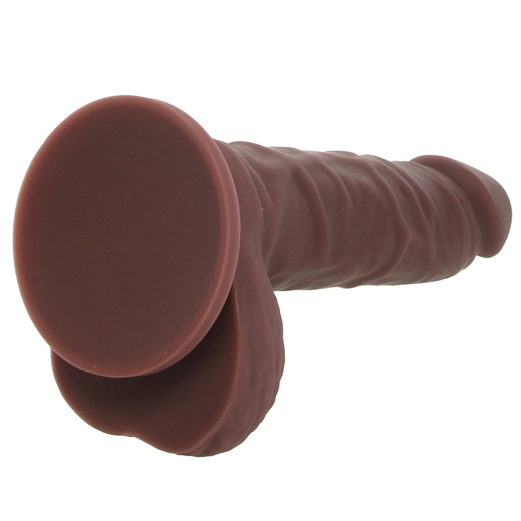EasyRiders 7 Inch Silicone Dildo with Balls in Dark - Tophatter's Adult Sex Toys Online Dildo Sex Toys > Realistic Dildos - Tophatter Daily Deals