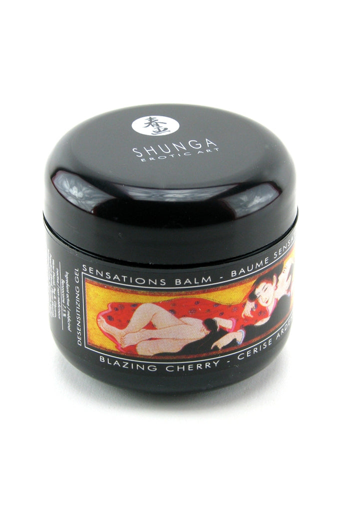 Sensations Balm 2oz/59ml in Blazing Cherry Lubes and Lotions > Sexual Stimulants - Tophatter Daily Deals