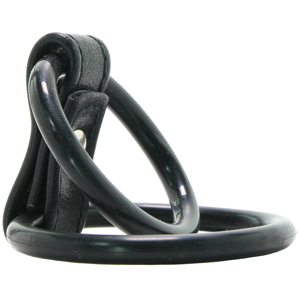 Blue Line Duo Cock & Ball Ring Cock Rings - Tophatter Daily Deals