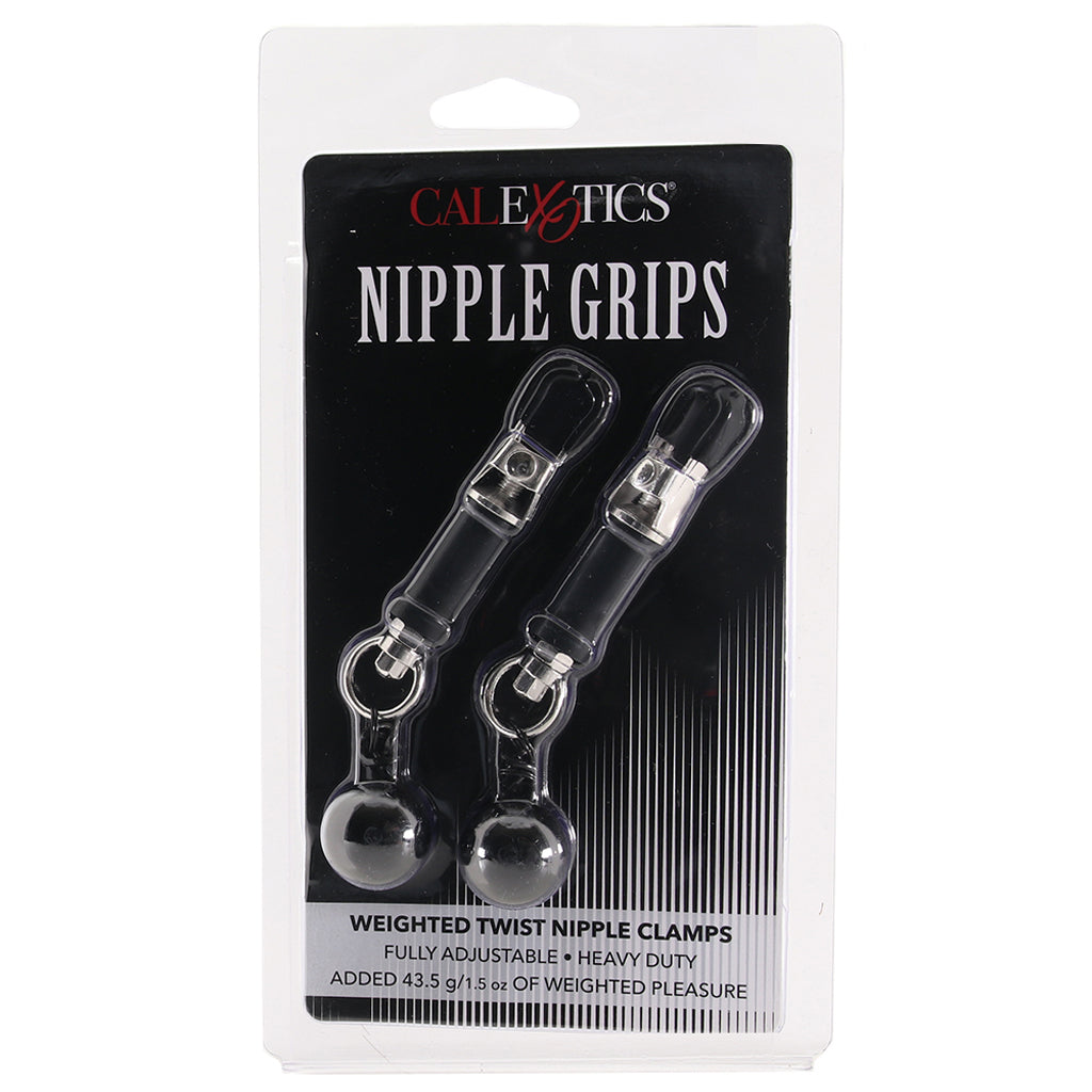 Nipple Grips Weighted Twist Nipple Clamps Bondage and Fetish > Nipple Stimulators & Clamps - Tophatter Daily Deals