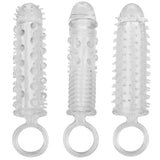 3-Piece Penis Extension Set Male Enhancement > Extenders and Sleeves - Tophatter Daily Deals