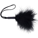 S&M Peaches 'n CreaMe Wrist Feather Ticker in Black - Tophatter's Adult Sex Toys Online Sensual Love > Ticklers & Teasers - Tophatter Daily Deals
