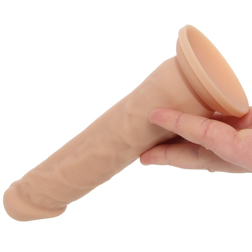 EasyRiders 7 Inch Silicone Dildo in Light - Tophatter's Adult Sex Toys Online Dildo Sex Toys > Realistic Dildos - Tophatter Daily Deals