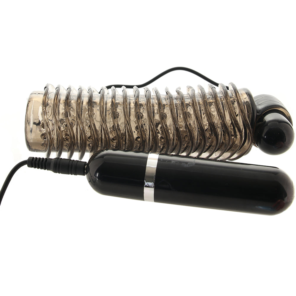 Colt 10 Function Textured Vibrating Stroker in Smoke - Tophatter's Adult Products Male Masturbators > Vibrating - Tophatter Daily Deals