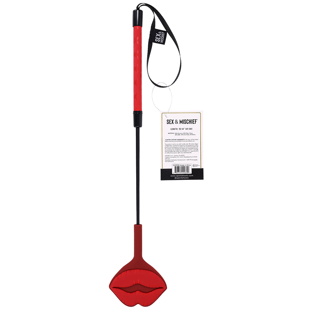 Ex's & Oh's Kiss Crop - Tophatter's Adult Sex Toys Online Bondage and Fetish > Whips and Crops - Tophatter Daily Deals