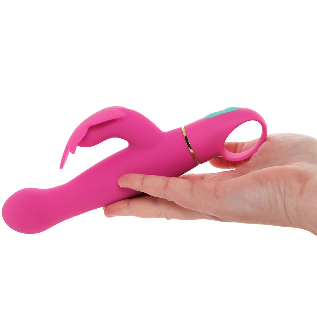 Aria Naughty AF 2.0 RumboTech Rabbit Vibe - Tophatter's Adult Sex Toys Online Vibrators > Rabbit Vibrators - Tophatter Daily Deals