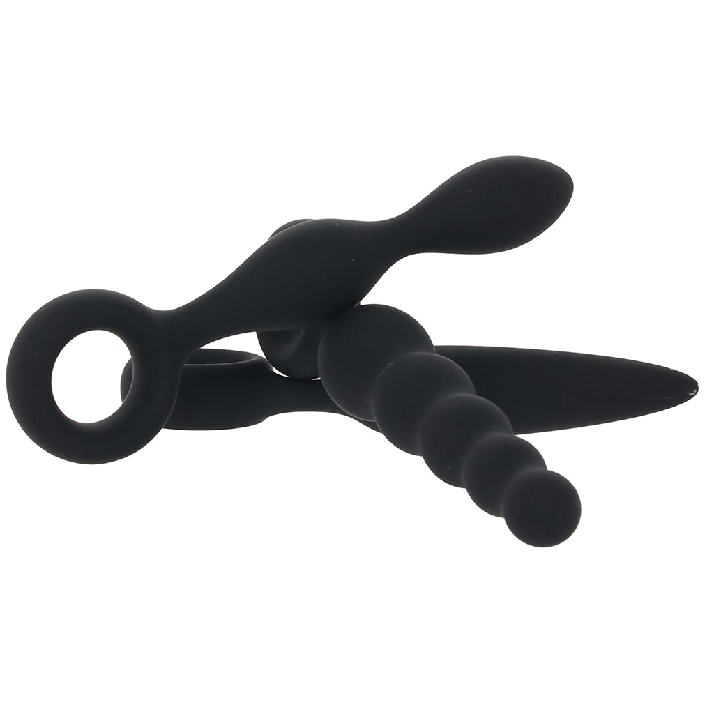 Renegade Trio 3 Piece Butt Plug Set Anal Sex Toys > Butt Plugs - Tophatter Daily Deals