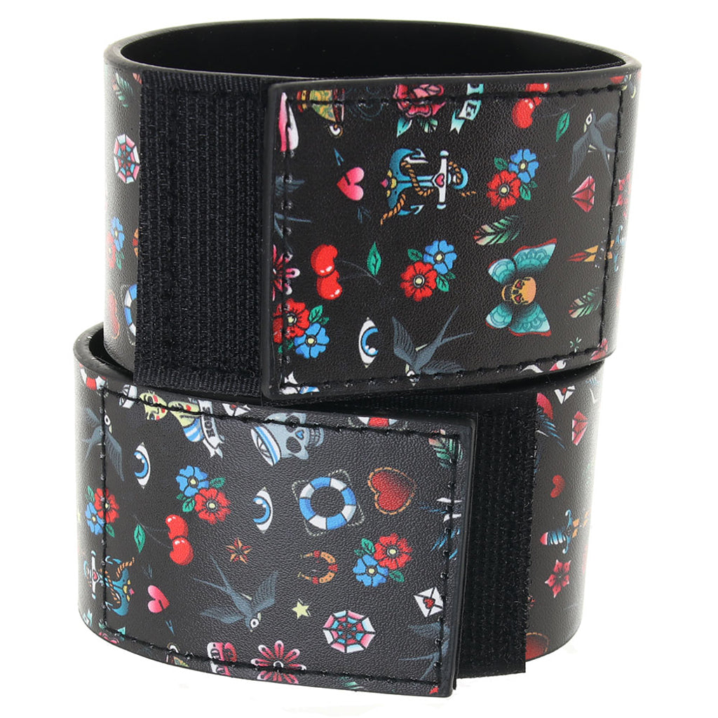 Ouch! Old School Tattoo Ankle Cuffs Bondage and Fetish > Wrist and Ankle Cuffs - Tophatter Daily Deals