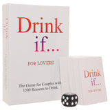 Drink If... For Lovers Game - Tophatter's Adult Sex Toys Online Sensual Love > Games - Tophatter Daily Deals