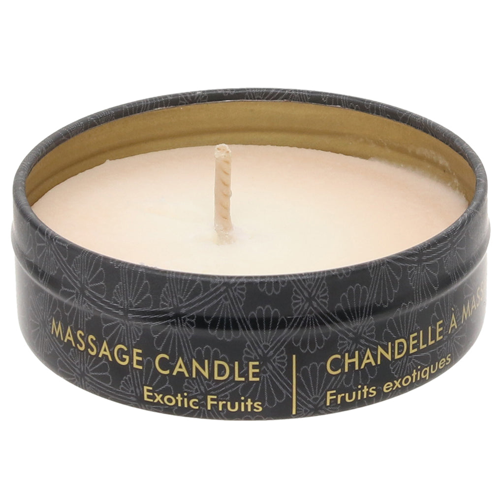 Libido Mini Massage Candle 1oz/30ml in Exotic Fruits Sensual Love > Massage - Tophatter Daily Deals