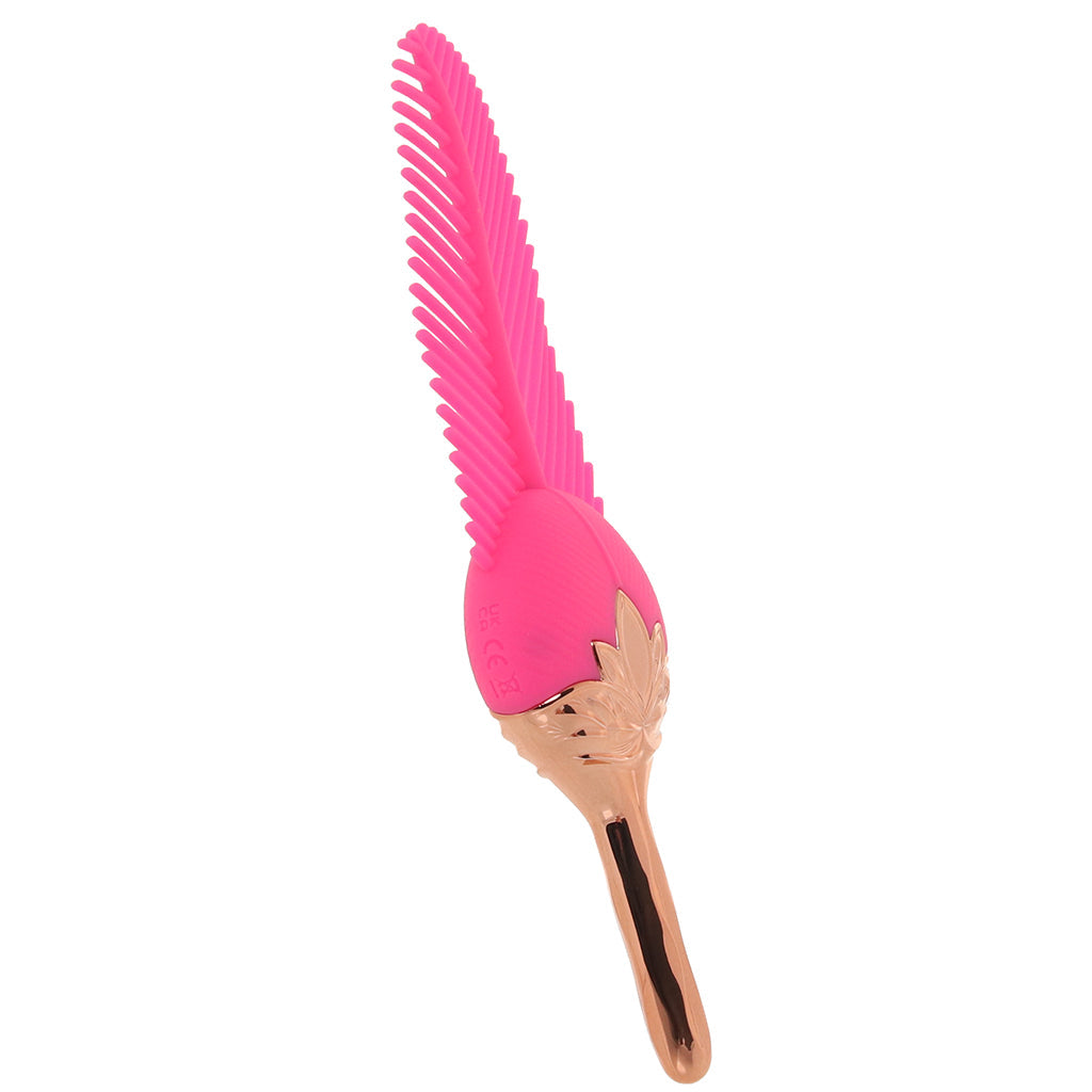Rayne Silicone Feather Vibe - Tophatter's Vibrator Deals Online Vibrators > Clitoral Stimulators - Tophatter Daily Deals