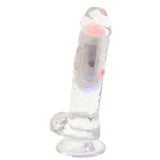 RealRock 6 Inch Light Up Vibrating Ballsy Dildo - Tophatter's Adult Sex Toys Online Vibrators > Realistic Vibrator Dildos - Tophatter Daily Deals