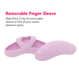 Echo 2 Flexible Panty and Finger Vibe in Pink Lilac Vibrators > Finger Vibrators - Tophatter Daily Deals