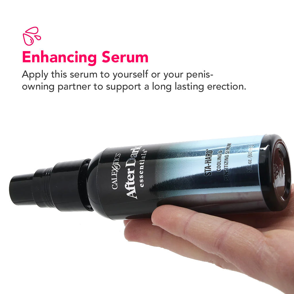 After Dark STA-Hard Cooling & Sensitizing Serum in 2oz/60ml - Tophatter's Adult Sex Toys Online Lubes and Lotions > Female Enhancement - Tophatter Daily Deals
