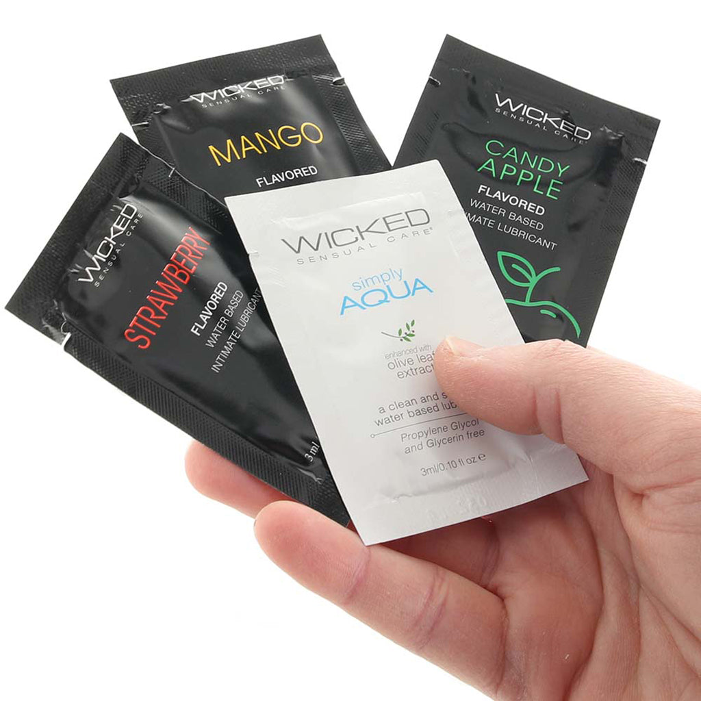 Teasers Fresh Fruit Lube Sampler Lubes and Lotions > Flavored Sex Lubes - Tophatter Daily Deals
