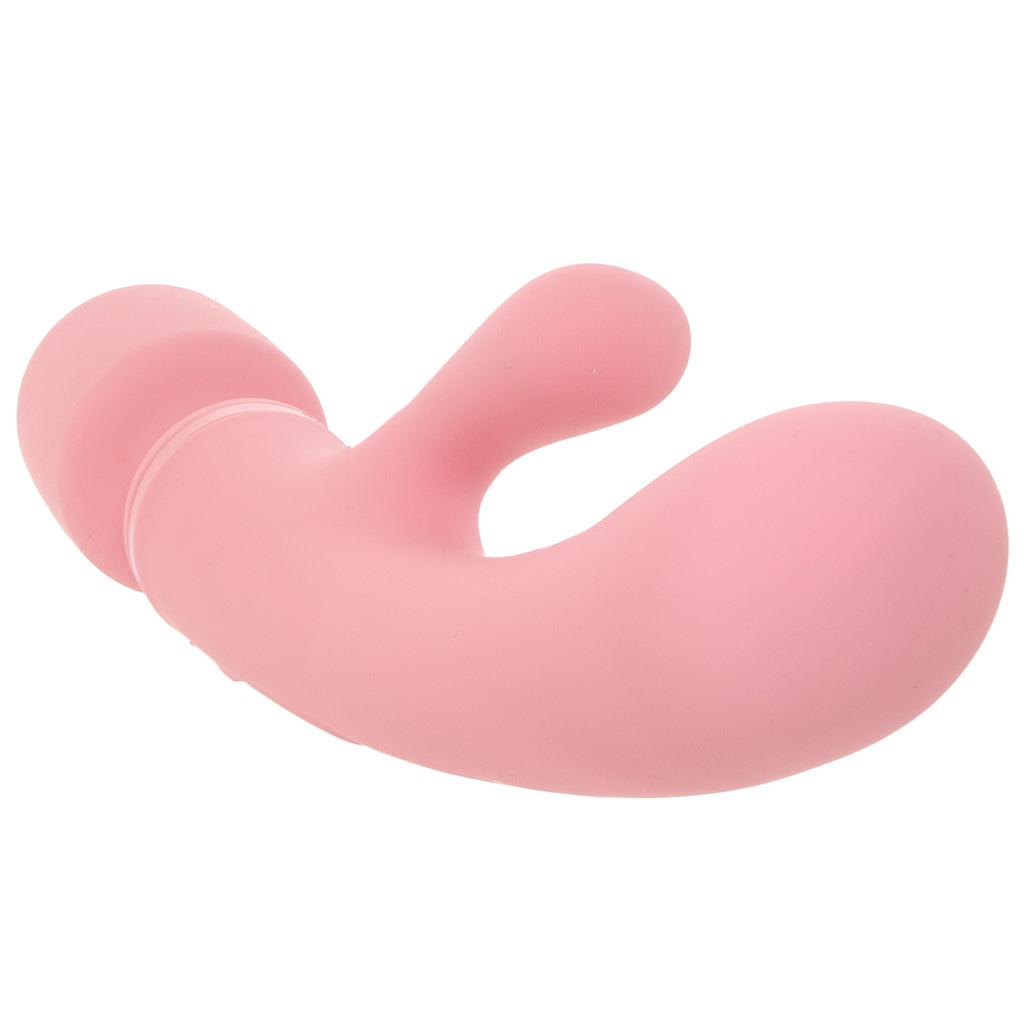 Satisfyer Triple Lover Rabbit Wand Hybrid Vibe in Pink Vibrators > Rabbit Vibrators - Tophatter Daily Deals
