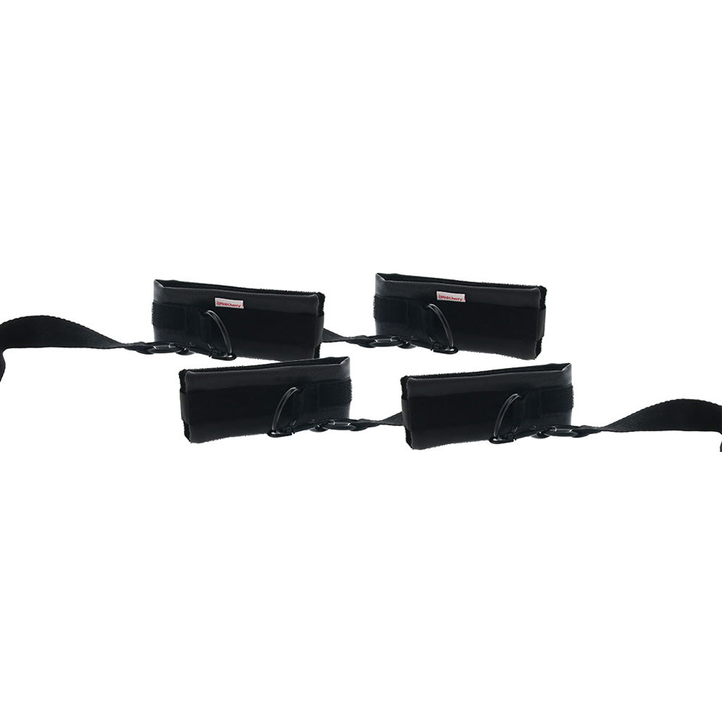 PinkCherry Luxury Bed Restraints - Tophatter's Adult Products Bondage and Fetish > Restraints - Tophatter Daily Deals