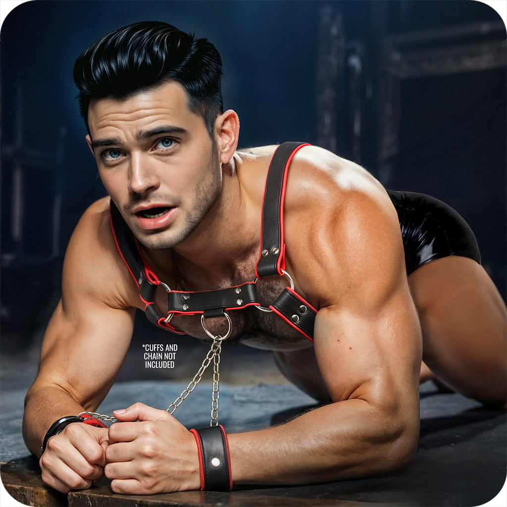 Strict Leather English Bulldog Harness Bondage and Fetish > Men's Bondage Wear - Tophatter Daily Deals