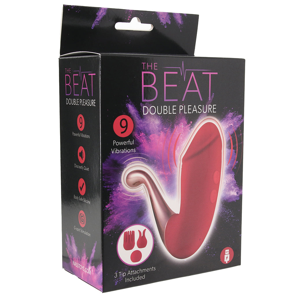 The Beat Double Pleasure Vibe - Tophatter's Vibrator Deals Online Vibrators > Clitoral Stimulators - Tophatter Daily Deals