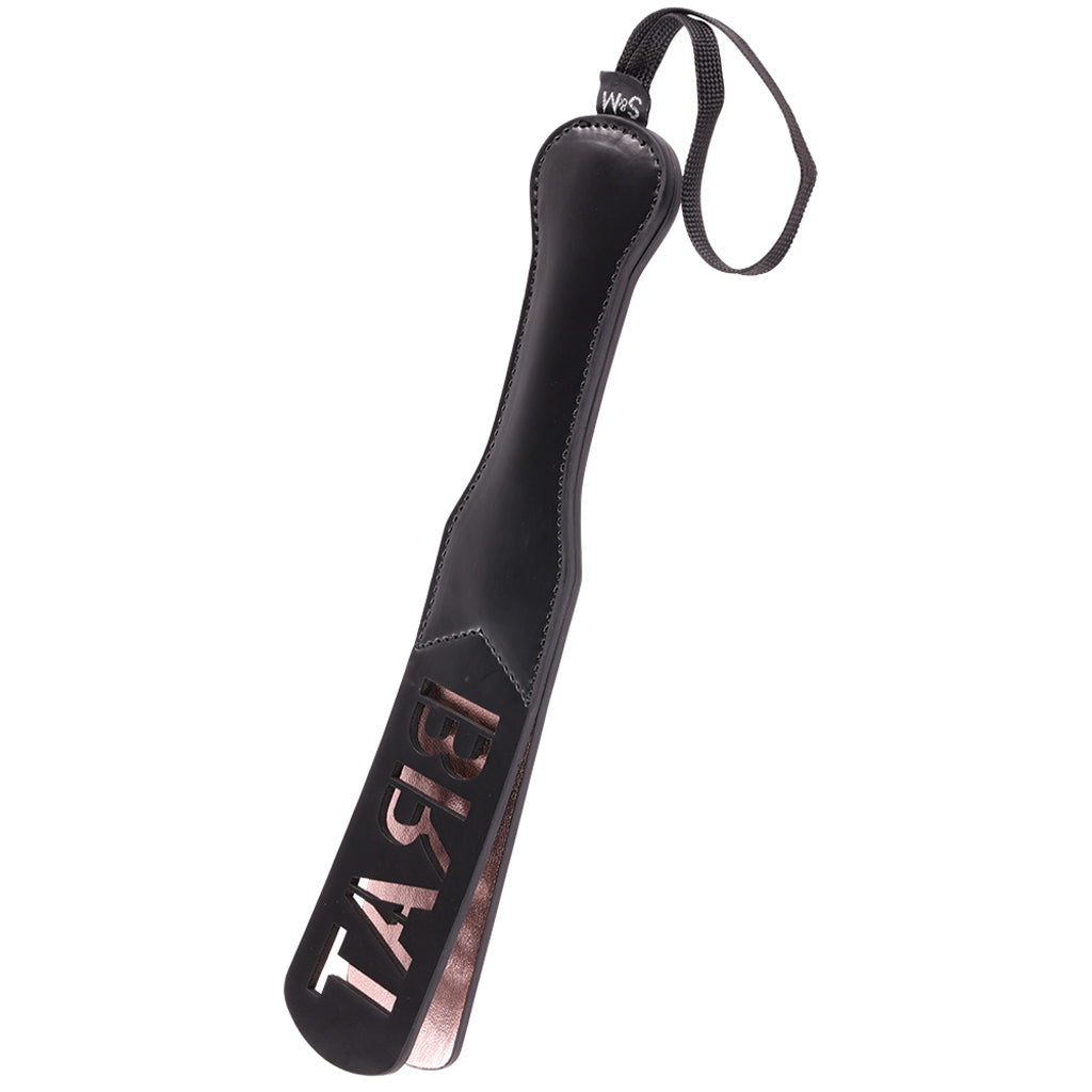 Sex & Mischief Brat Paddle Bondage and Fetish > Whips and Crops - Tophatter Daily Deals