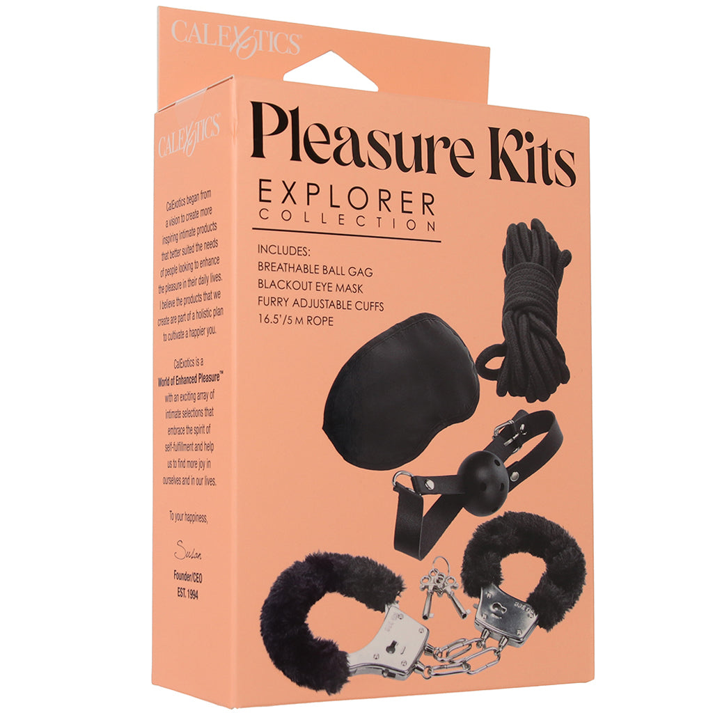 Pleasure Kits Explorer Collection - Tophatter's Adult Sex Toys Online Bondage and Fetish > Starter BDSM Kits - Tophatter Daily Deals
