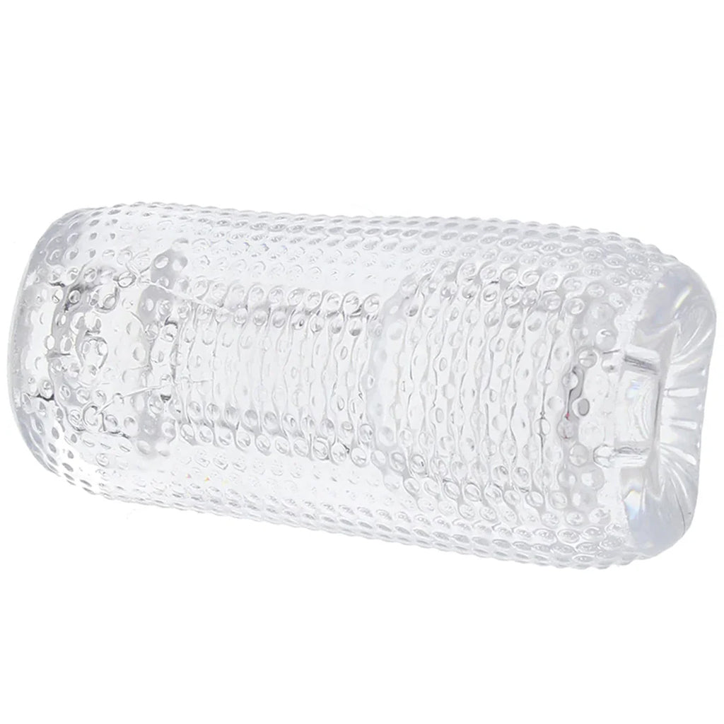 Royce Crystal Masturbator in Clear - Tophatter's Adult Products Male Masturbators > Pocket Strokers - Tophatter Daily Deals