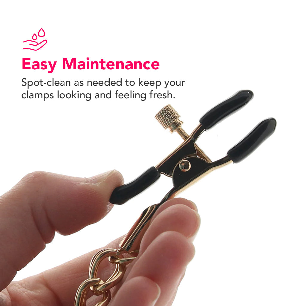 Ride 'Em Nipple Clamps Bondage and Fetish > Nipple Stimulators & Clamps - Tophatter Daily Deals