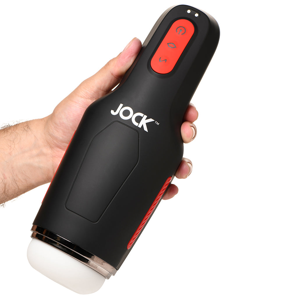 Jock 15X Sucking & Vibrating Masturbator Sex Toys for Men - Tophatter Daily Deals