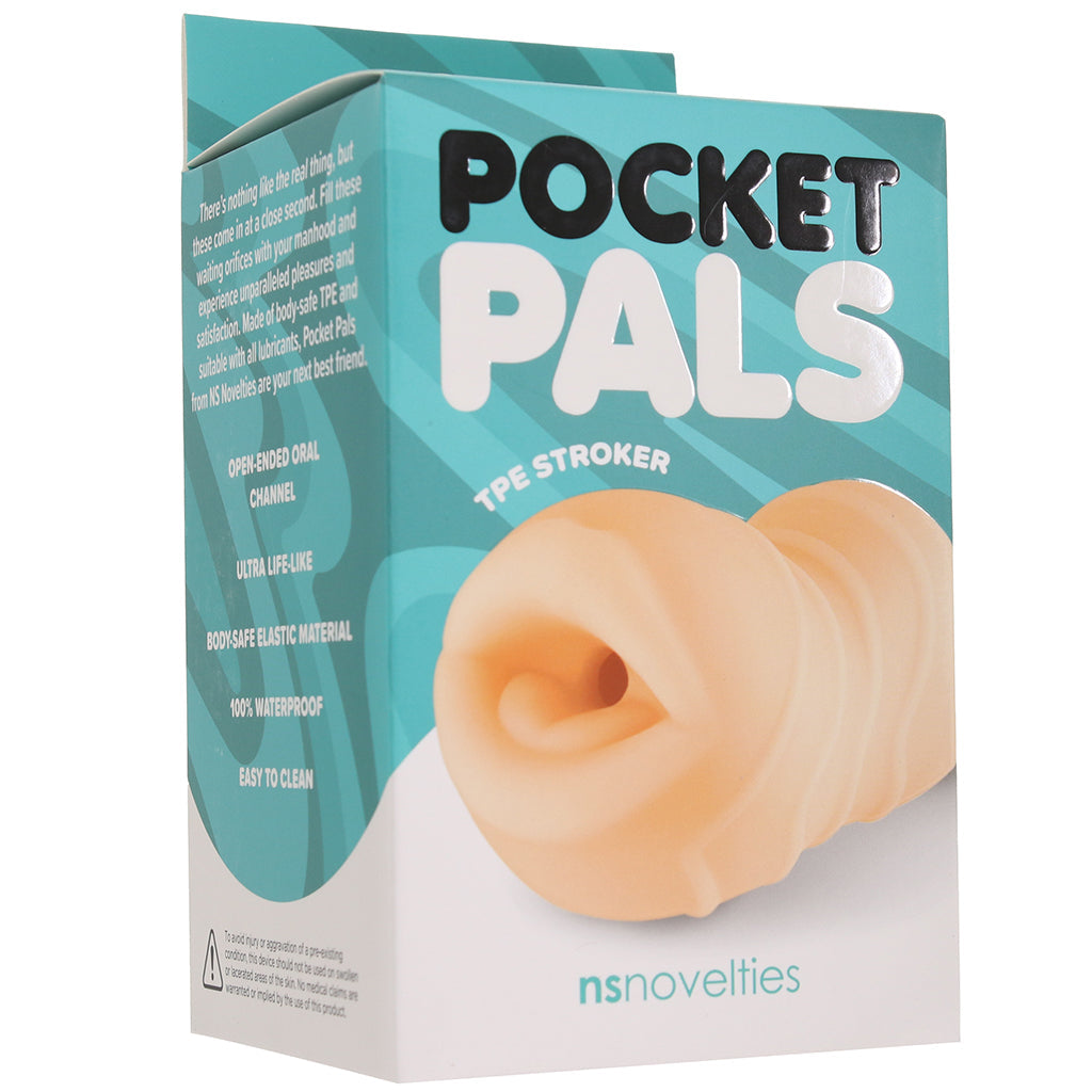 Pocket Pals Mouth Stroker in Light - Tophatter's Adult Sex Toys Online Male Masturbators > Mouth Masturbators & Strokers - Tophatter Daily Deals