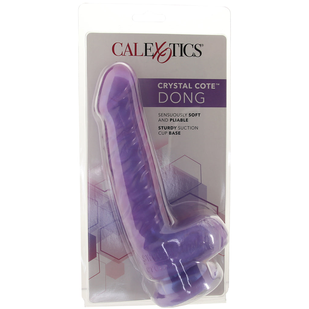 Crystal Cote Dildo in Purple - Tophatter's Adult Products Dildo Sex Toys > Realistic Dildos - Tophatter Daily Deals